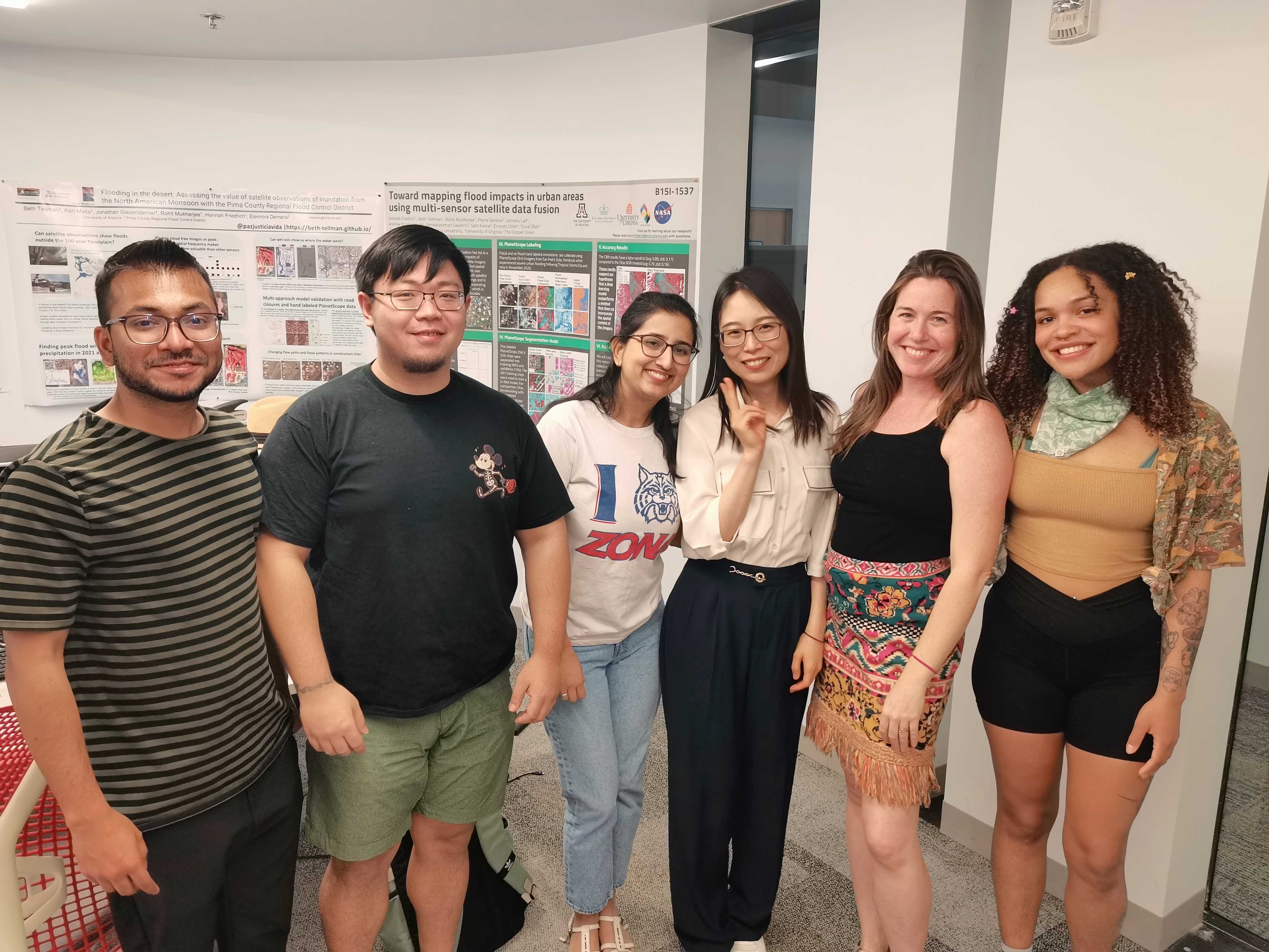 Photo taken in Beth's lab
